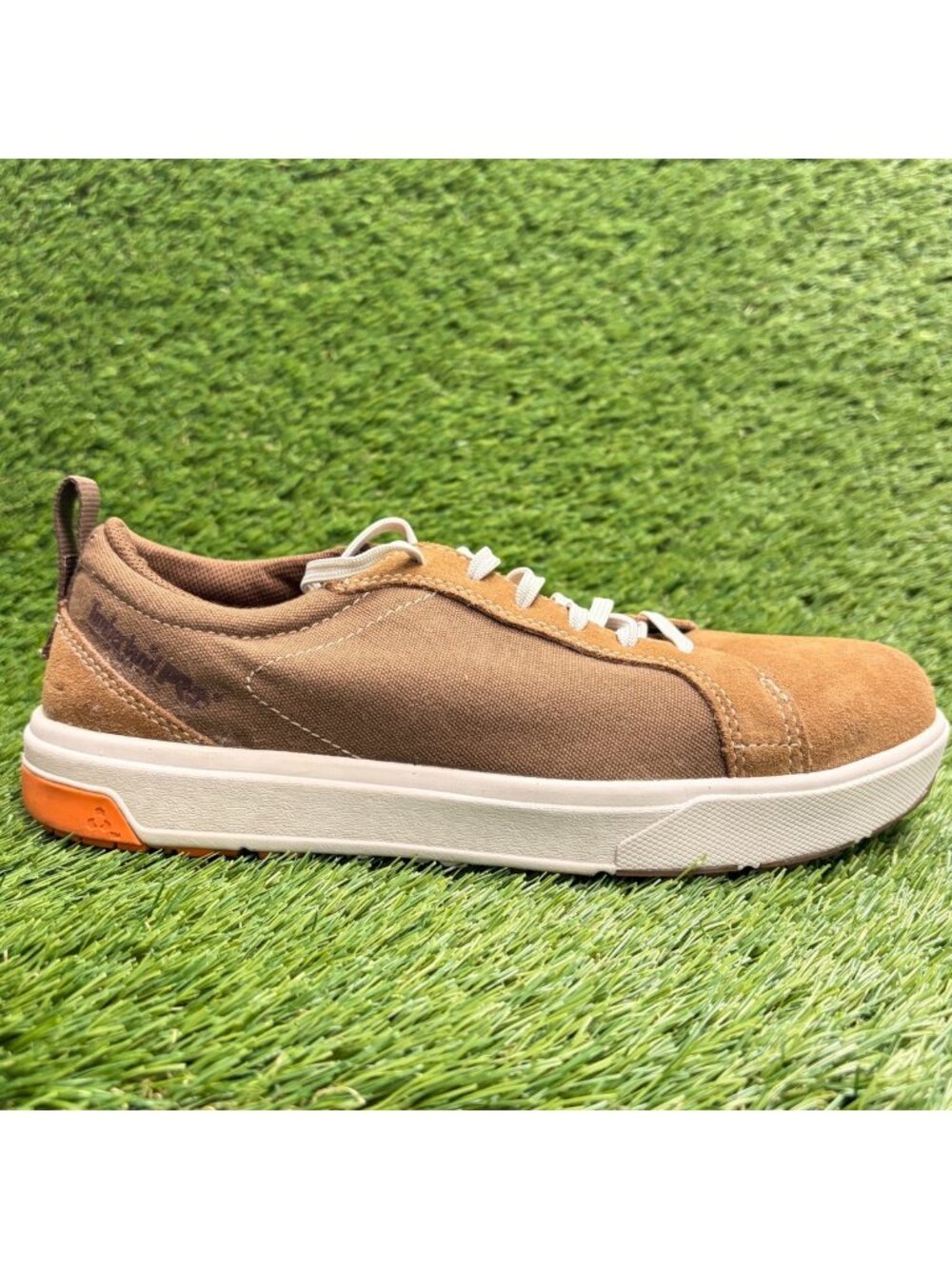 Timberland PRO Berkley Mens Size 7.5 Womens 9 Brown Composite Toe Work Shoes